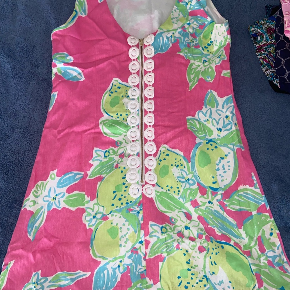 Lilly Pulitzer Pink Floral Dress